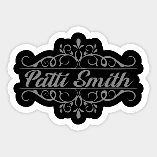 Nice Patti Smith Sticker